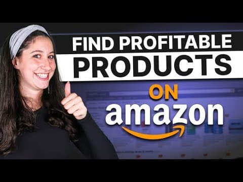 Jungle Scout profitable product research thumbnail