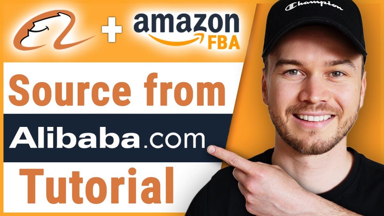Alibaba sourcing for Amazon FBA full tutorial thumbnail